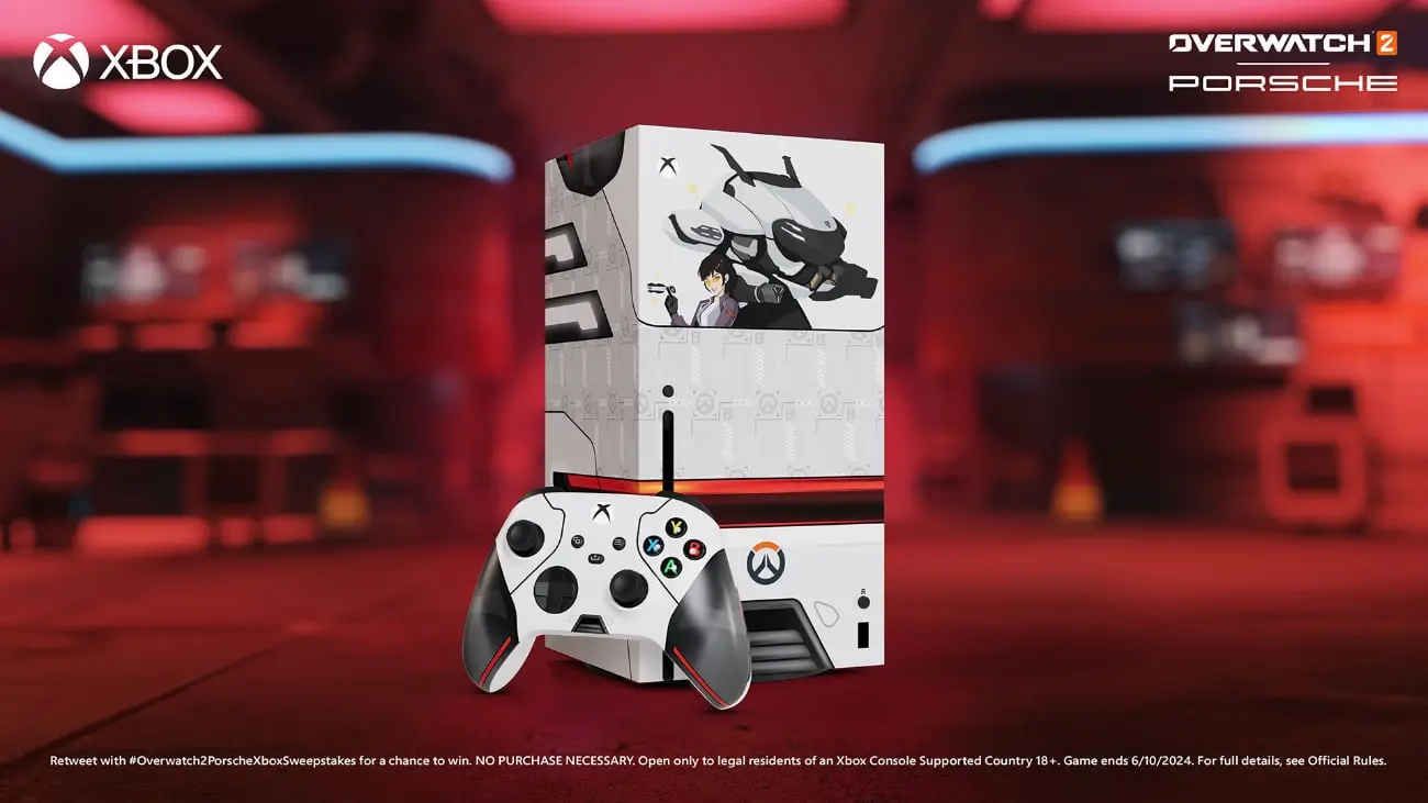 Overwatch 2 x Porsche Xbox Series X