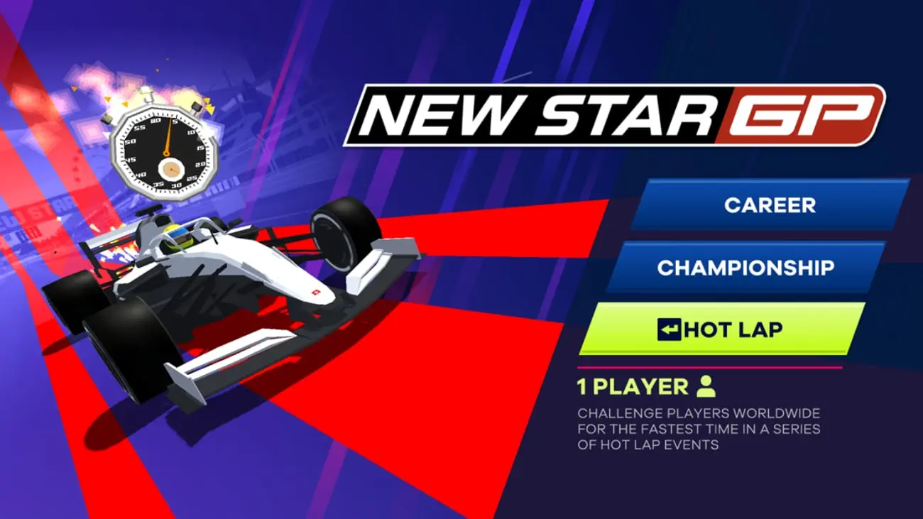 New Star GP: Hot Lap-Modus