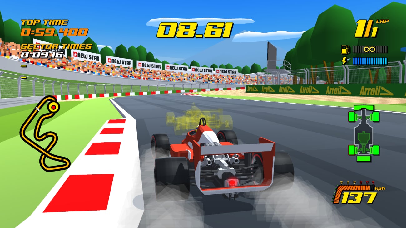 New Star GP: Hot Lap-Modus