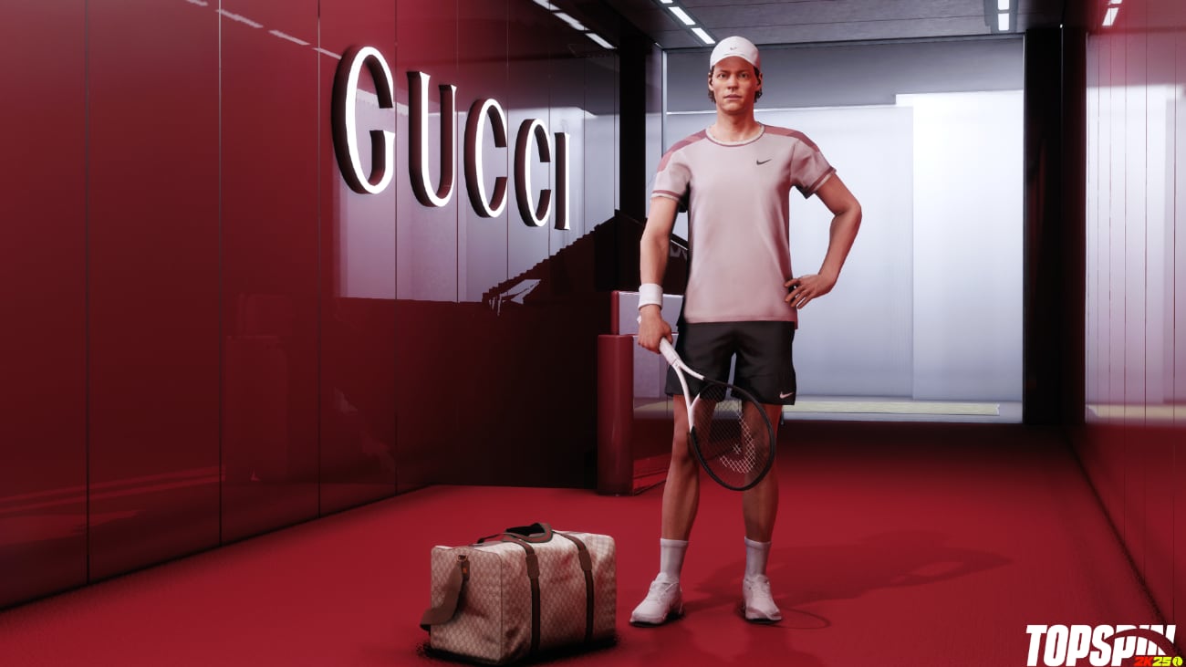 TopSpin 2K25: Exklusive Gucci-Tenniskollektion