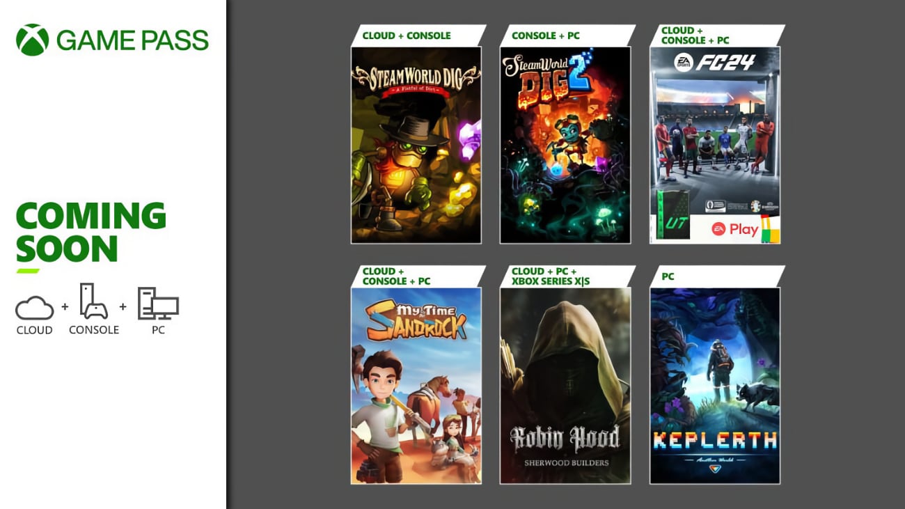 Xbox Game Pass - Juni 2024