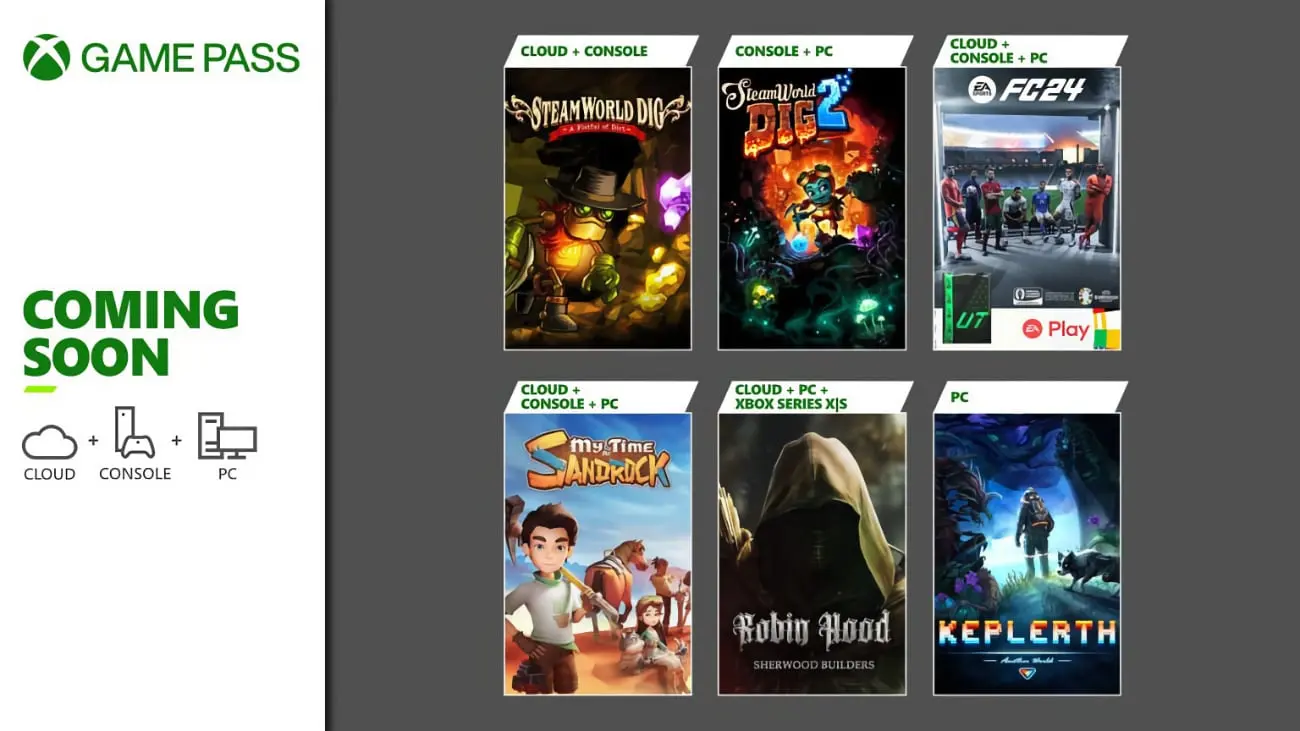 Xbox Game Pass - Juni 2024
