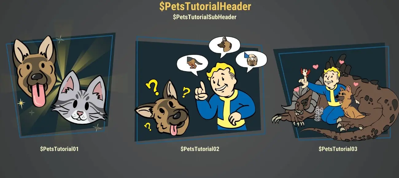 Fallout 76 - Haustiere