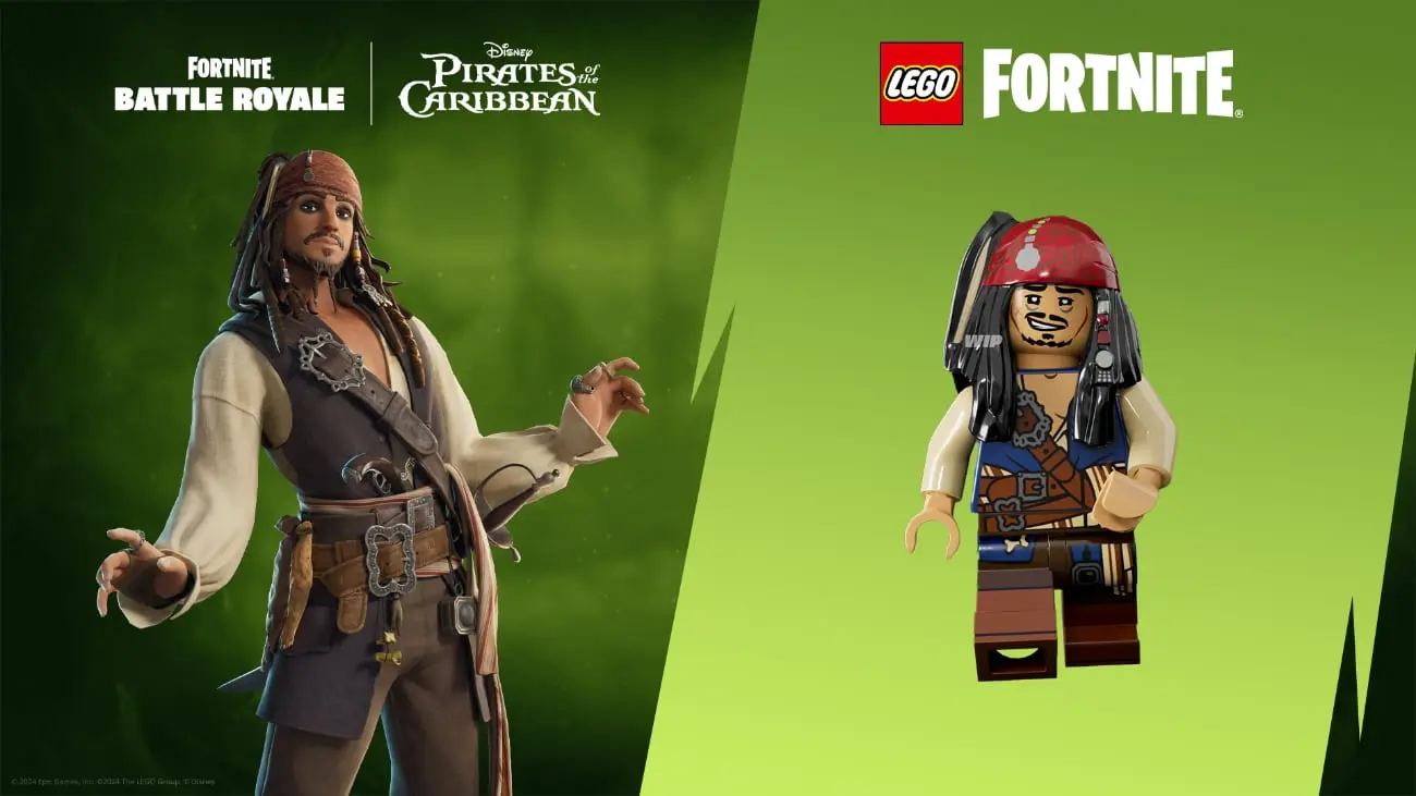Fortnite x Pirates of the Caribbean Crossover