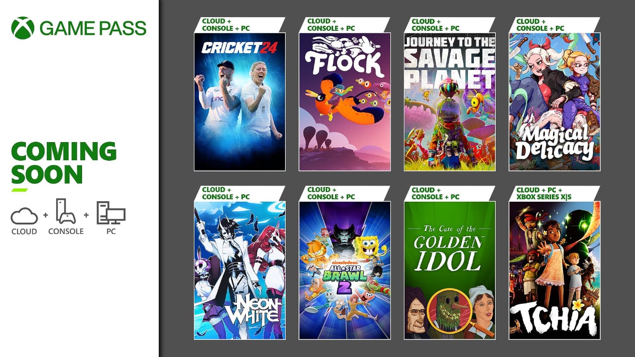 Xbox Game Pass - Juli 2024