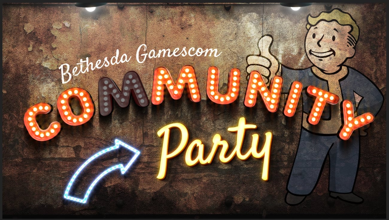 Bethesda gamescom Community Party