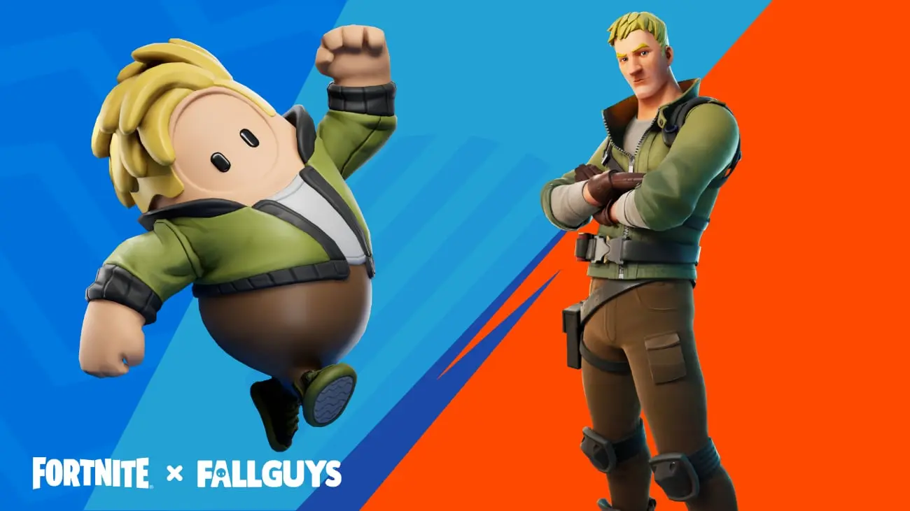 Fortnite x Fall Guys Crossover