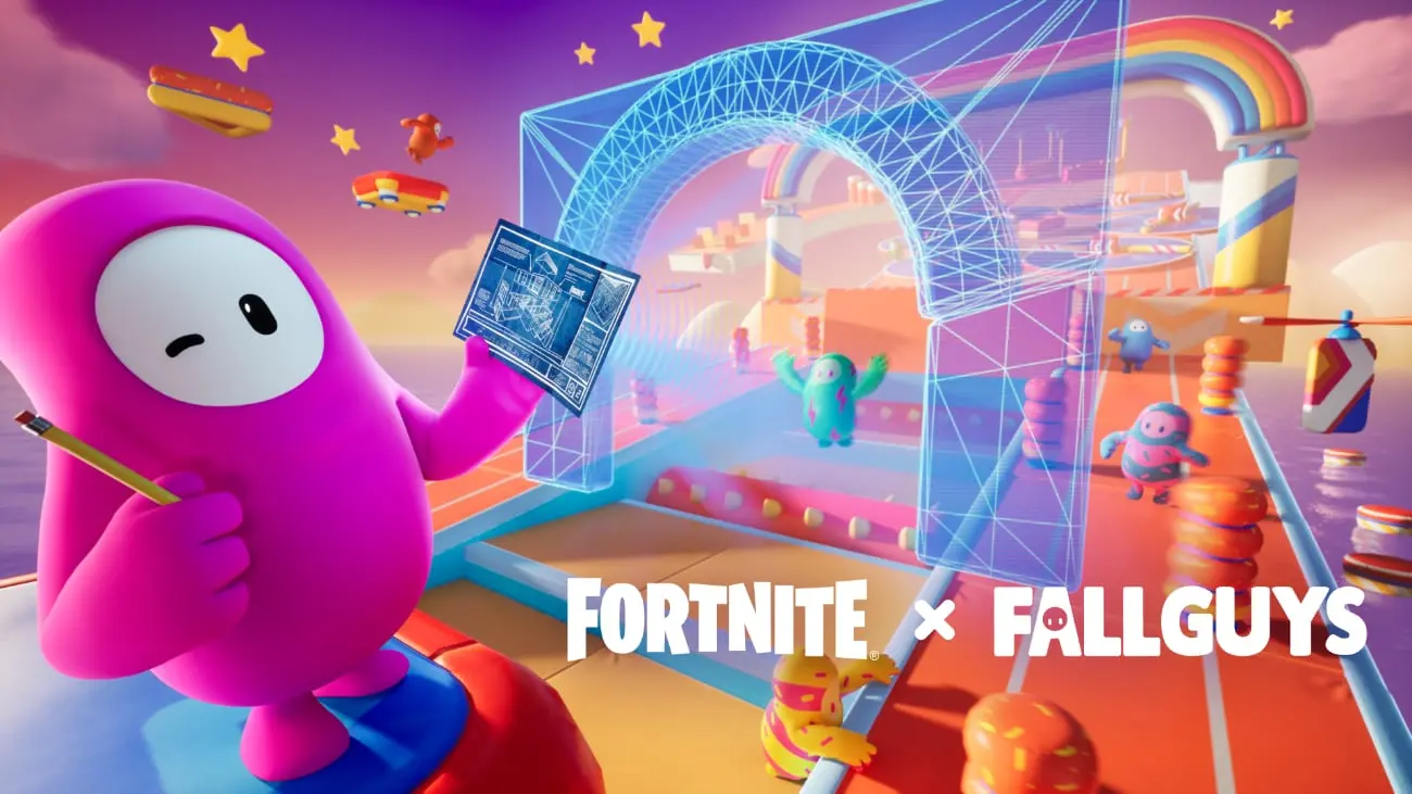 Fortnite x Fall Guys Crossover