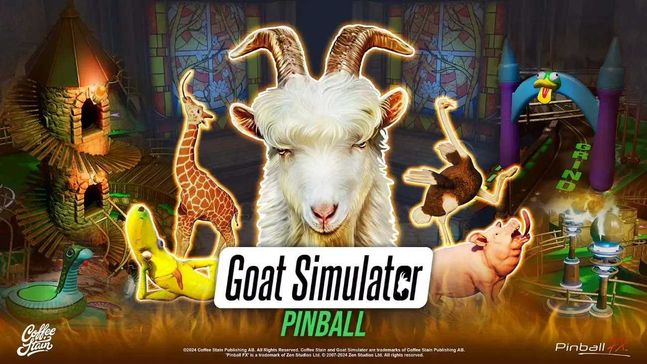 Pinball FX: Goat Simulator DLC