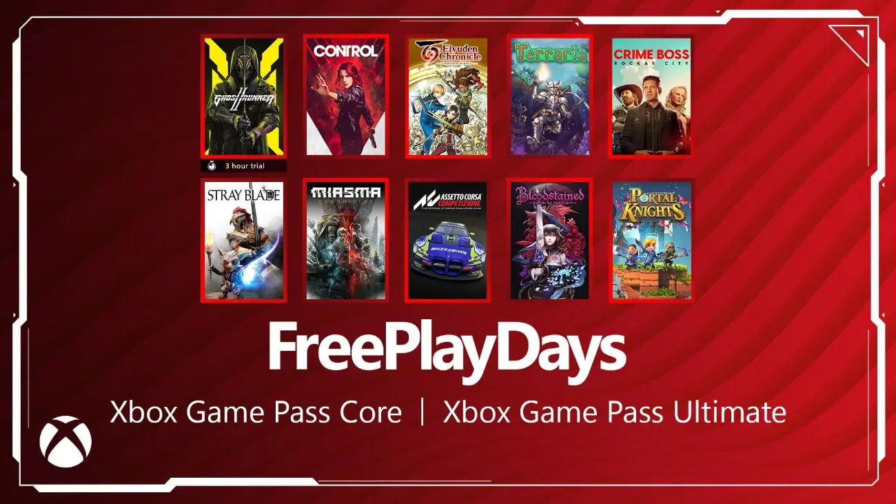Free Play Days auf Xbox mit 505 Games