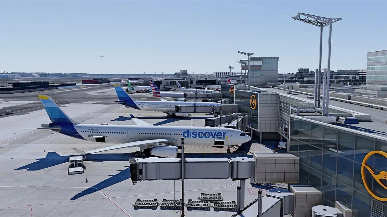 Microsoft Flight Simulator: Aerosoft veröffentlicht Mega Airport Frankfurt 