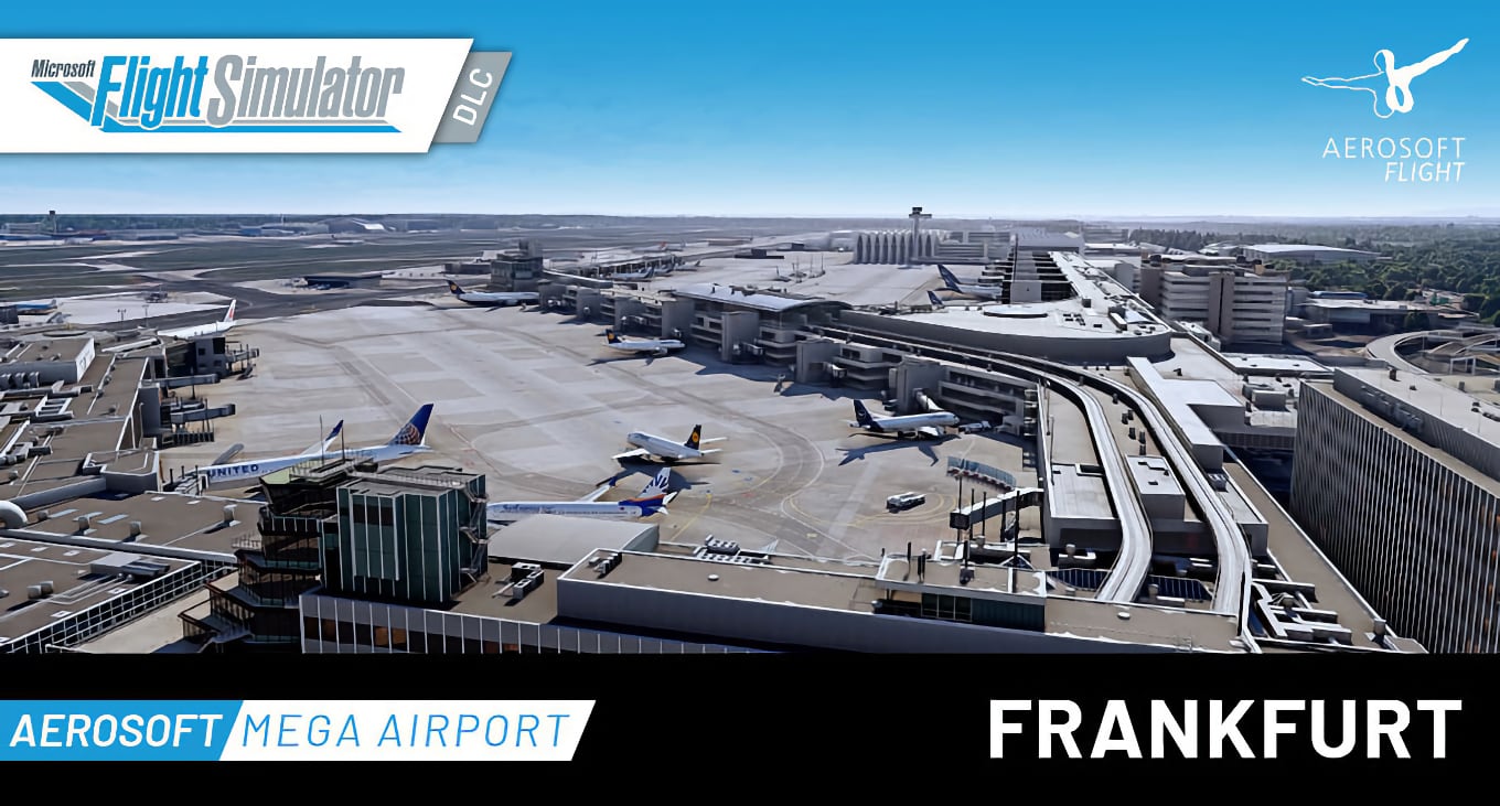 Microsoft Flight Simulator: Aerosoft veröffentlicht Mega Airport Frankfurt