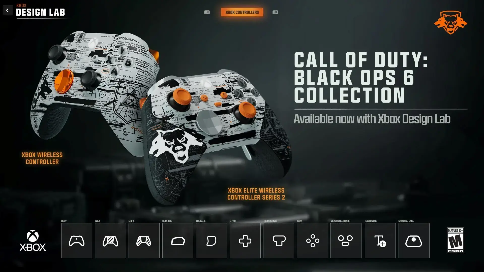 Call of Duty: Black Ops 6 Zubehör-Kollektion