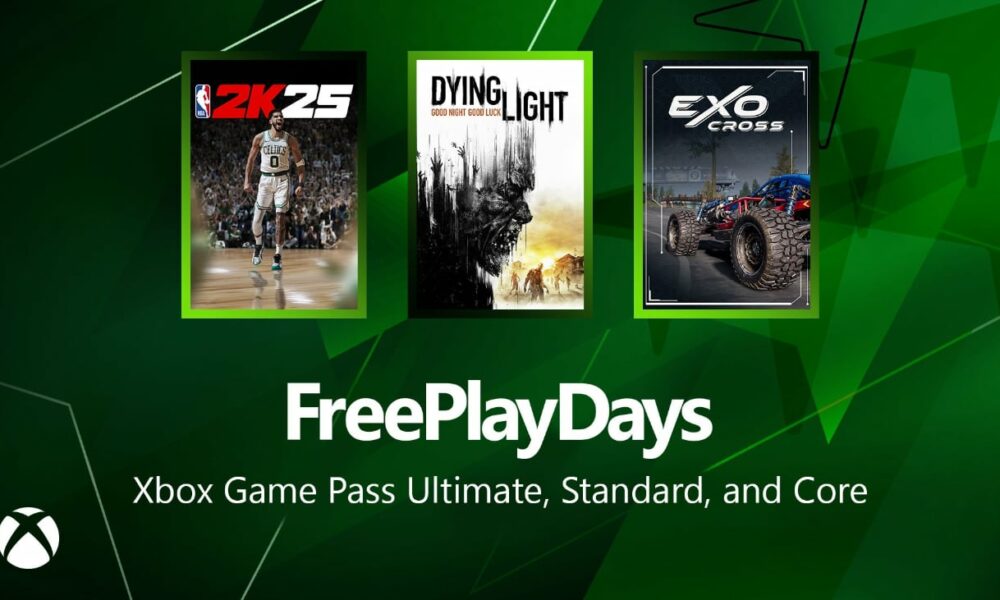 Free Play Days Spiele NBA 2K25, Dying Light und ExoCross kostenlos auf
