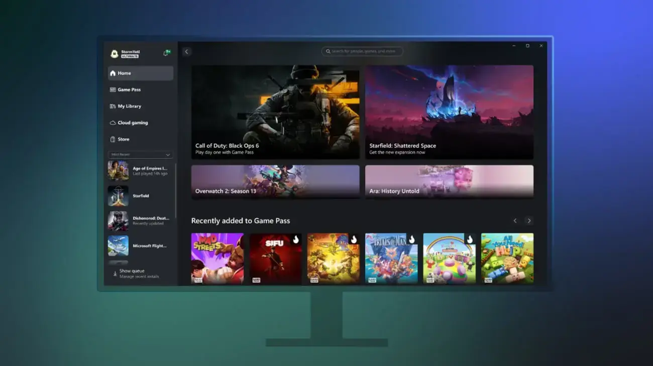 Xbox App für Windows