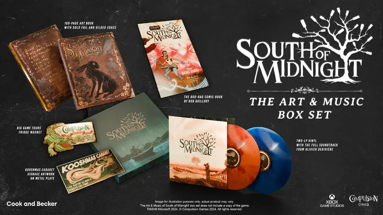 The Art & Music of South of Midnight Box Set