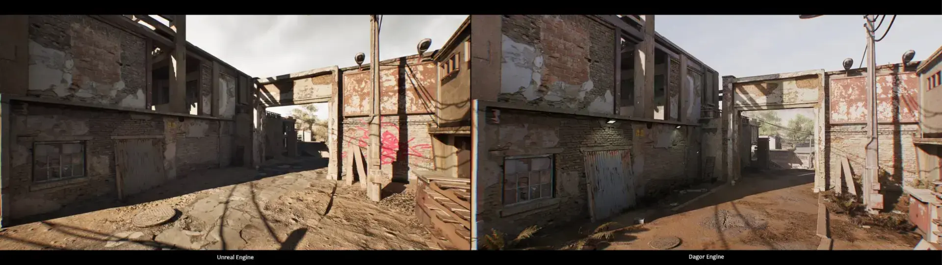 Dagor Engine im Vergleich mit Unreal Engine 5