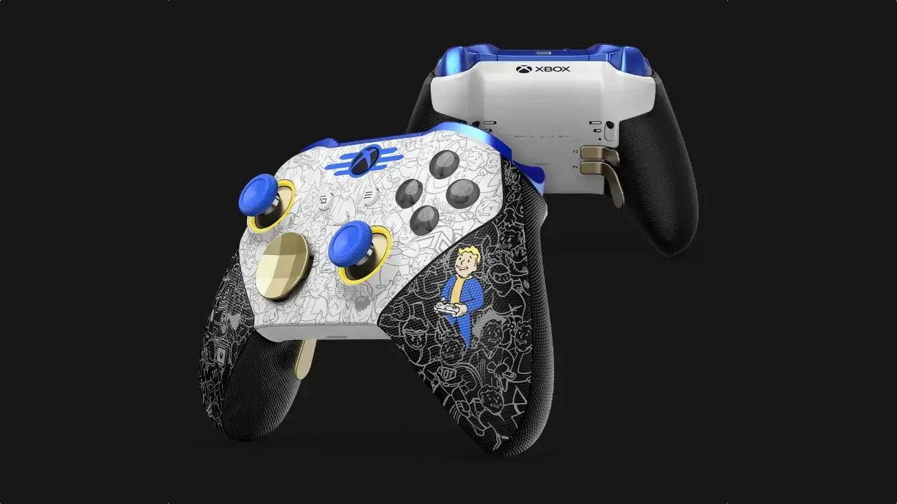 Xbox Elite Series 2 Controller im Fallout-Stil