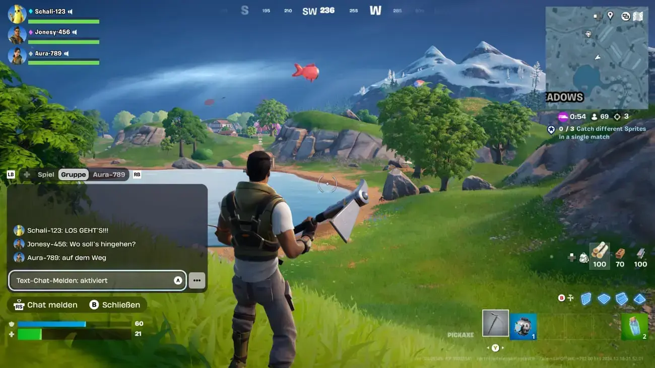 Fortnite führt verbesserten Text-Chat ein