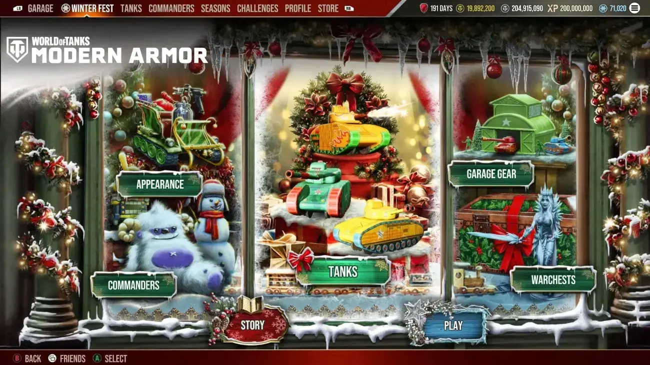 World of Tanks Modern Armor: Winter Fest