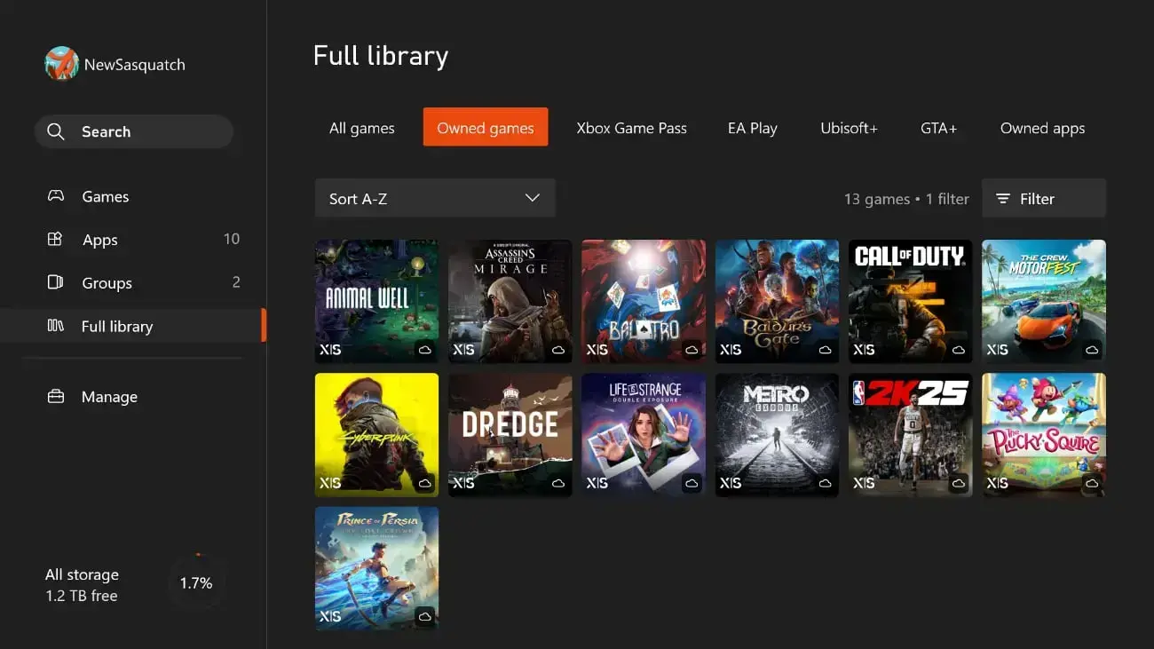 Xbox - Streaming eigener Spiele über die Konsole