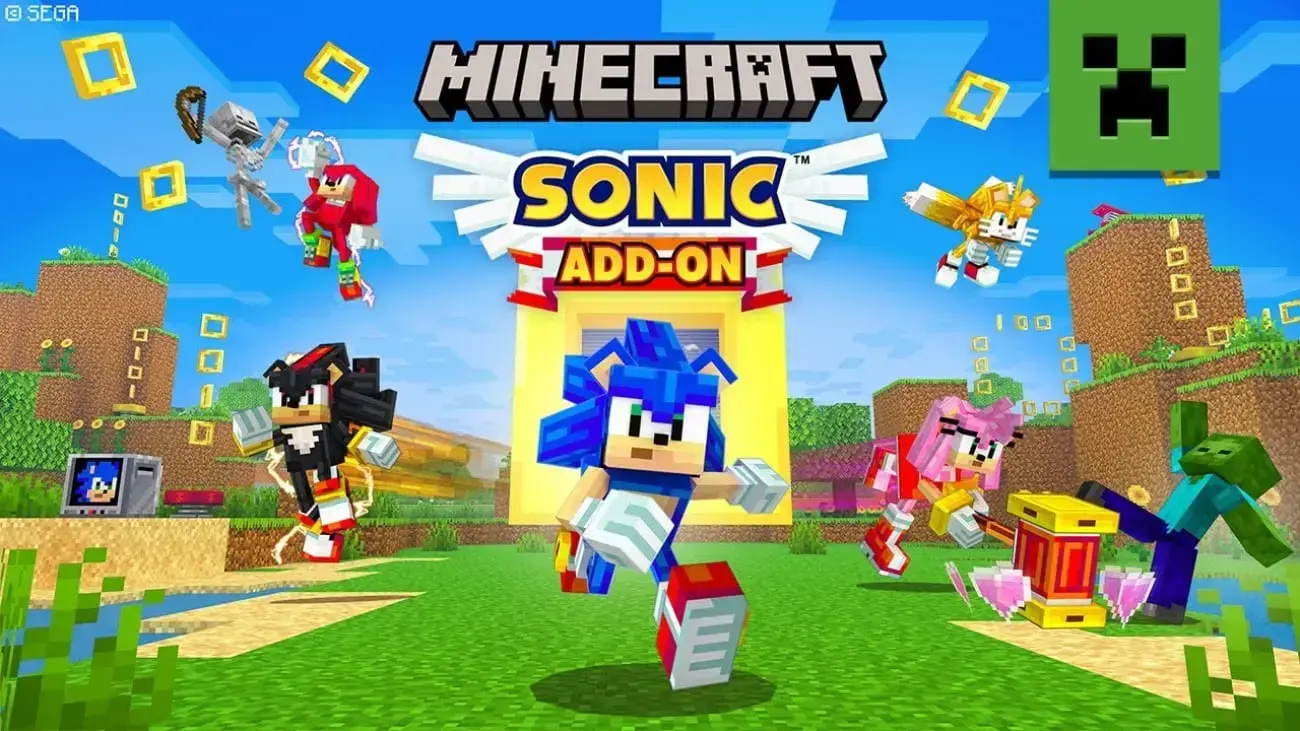 Minecraft x Sonic
