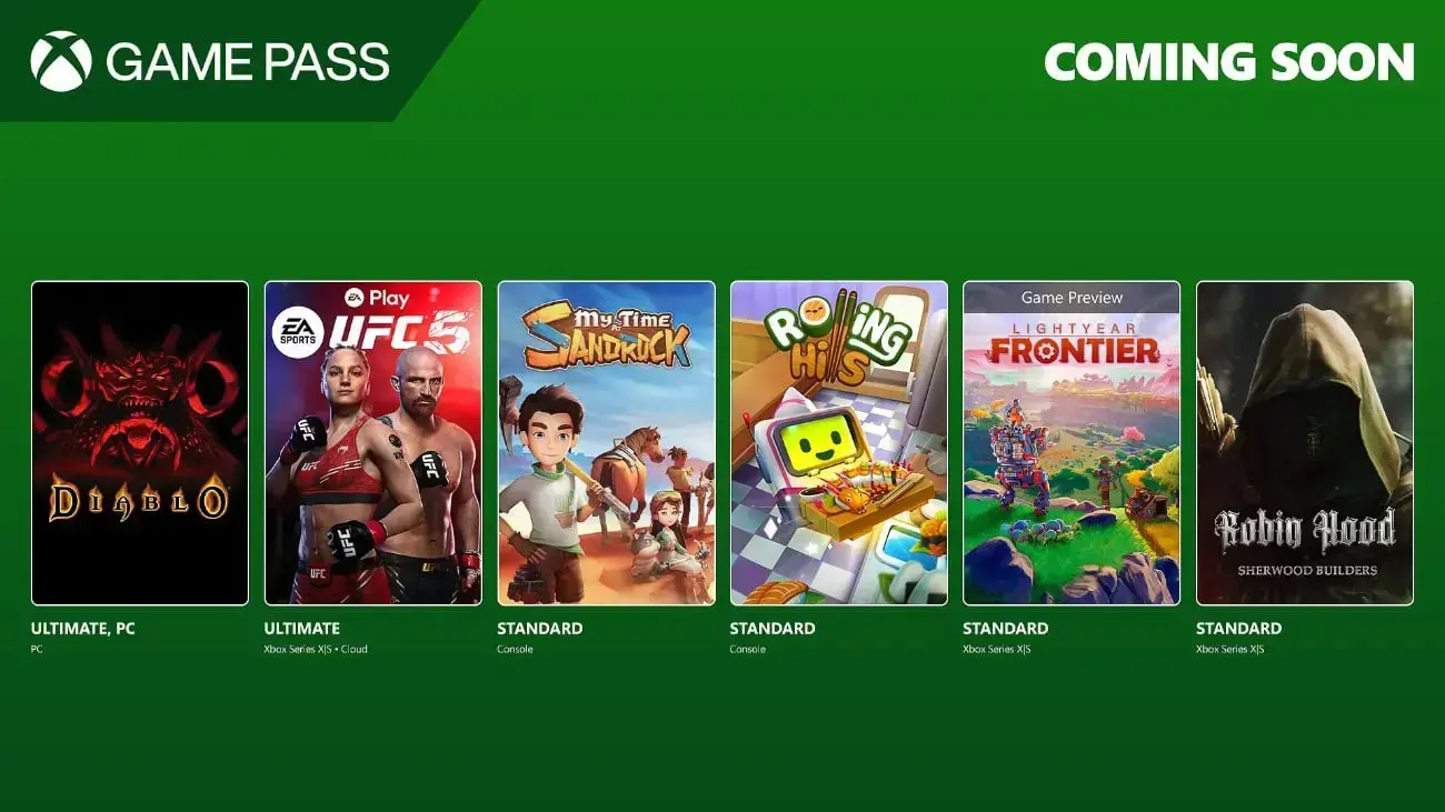 Xbox Game Pass - Januar 2025