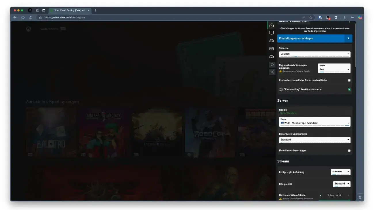Xbox Cloud Gaming