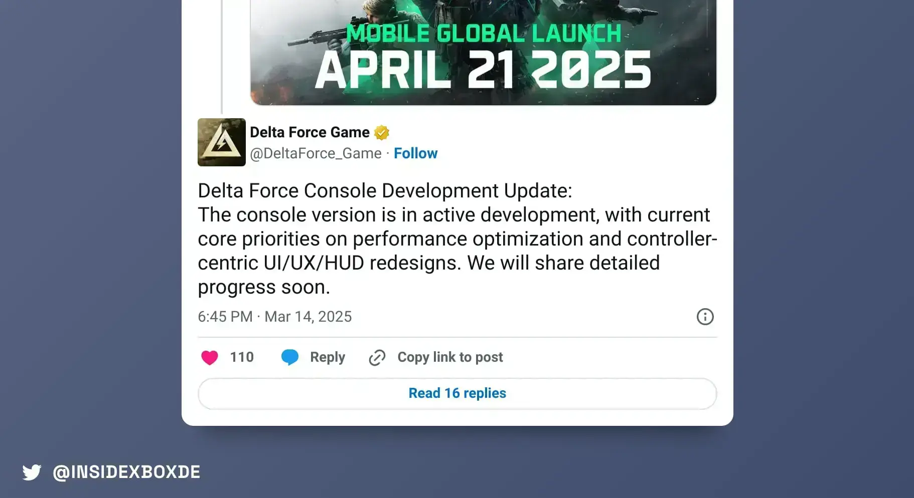 Delta Force @ X
