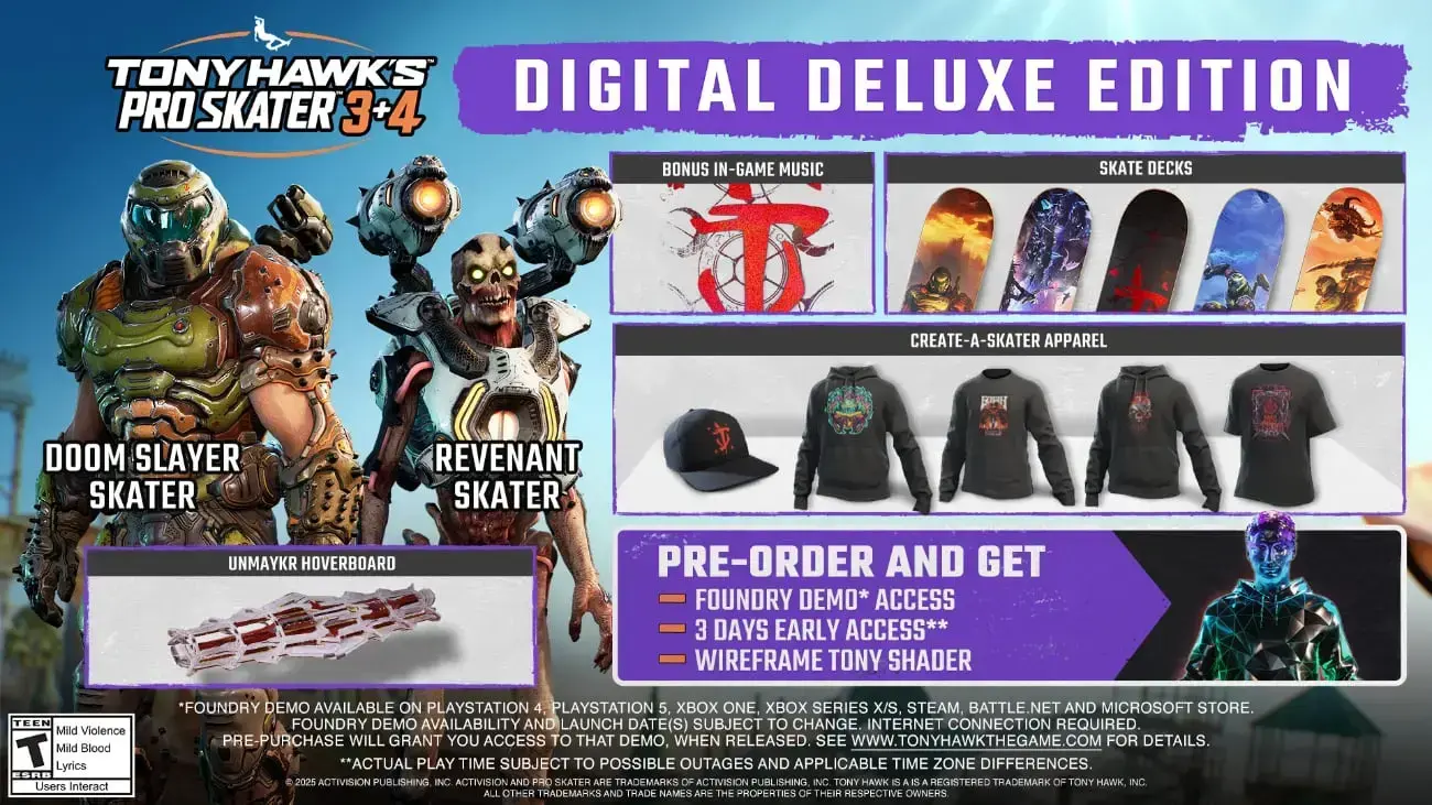Tony Hawk’s Pro Skater 3 + 4