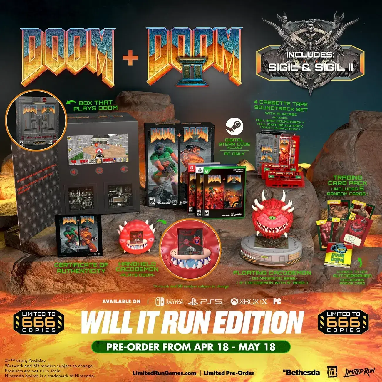 DOOM & DOOM II - Will It Run Edition