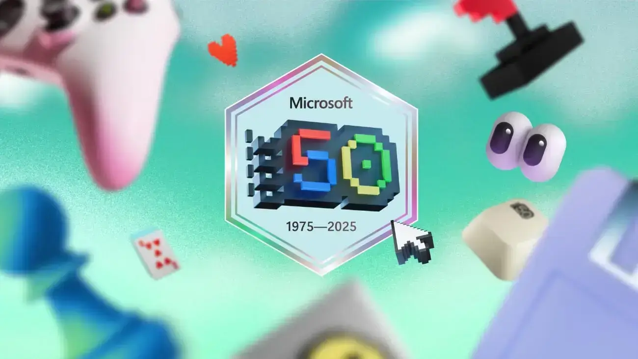 Microsoft feiert 50 Jahre
