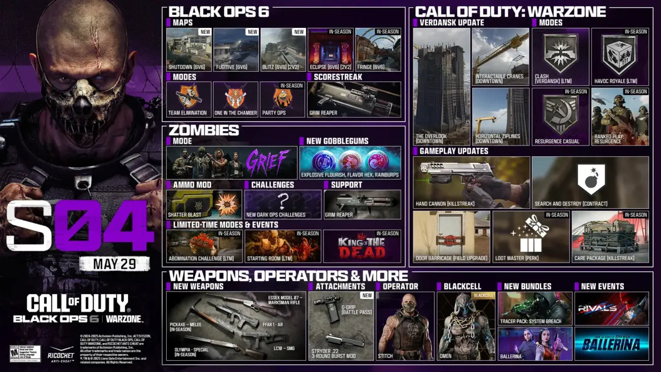 Call of Duty: Black Ops 6 & Warzone Season 04