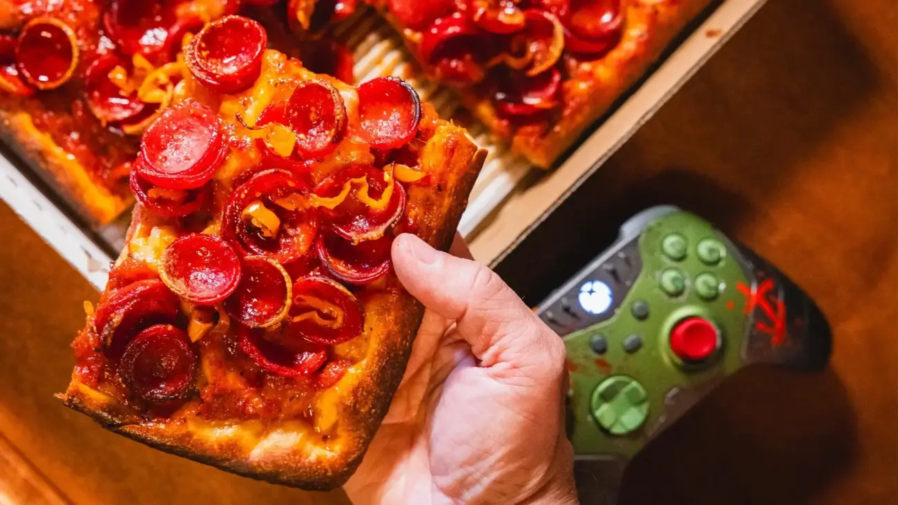 DOOM: The Dark Ages trifft Pizza