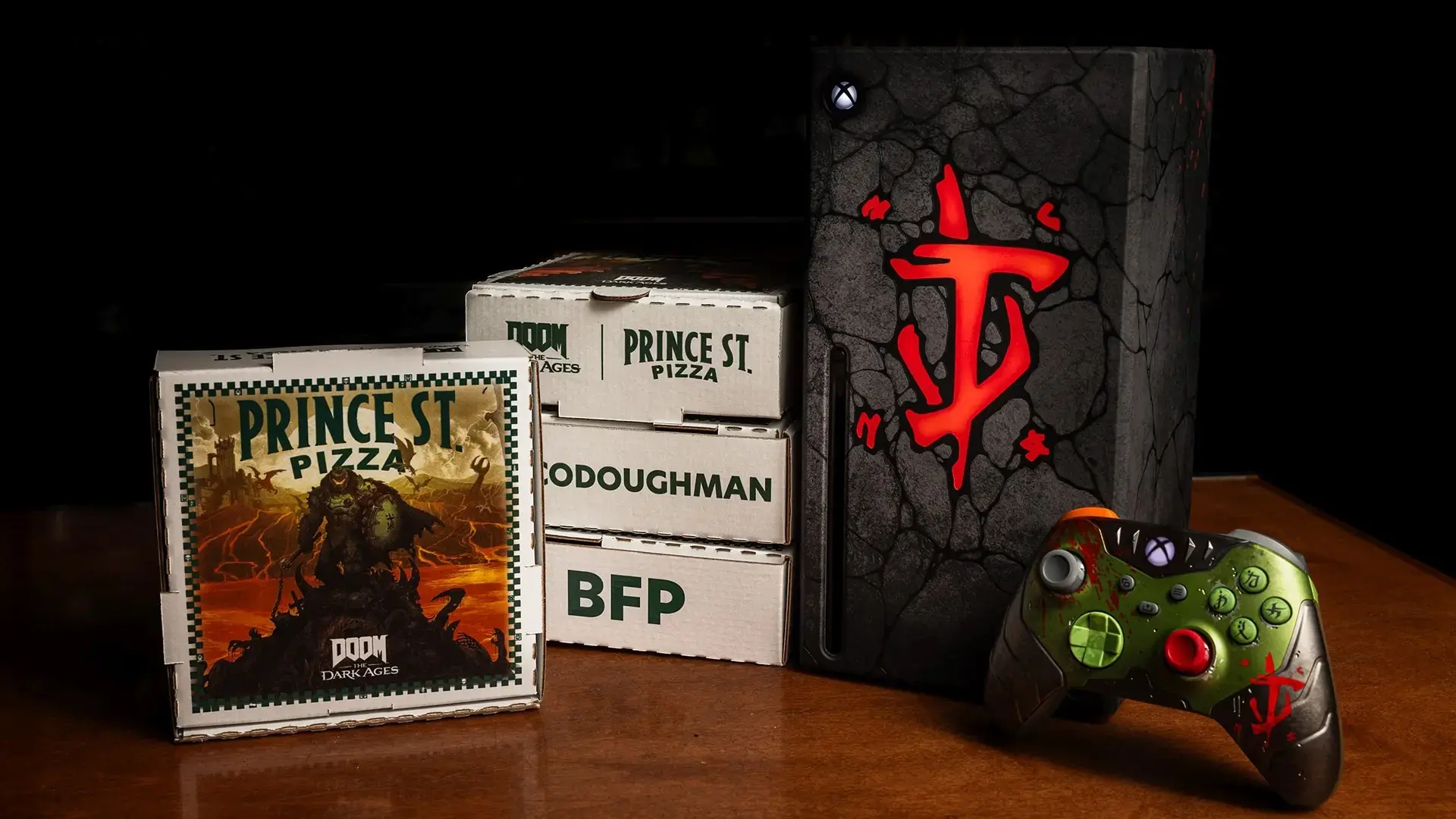 DOOM: The Dark Ages trifft Pizza