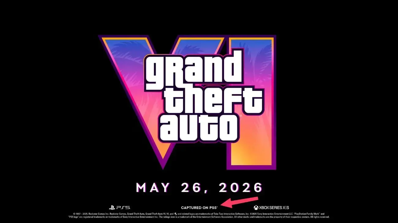 Grand Theft Auto VI - "Captured on PS5"