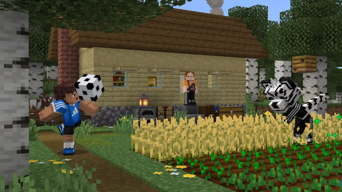 adidas x Minecraft