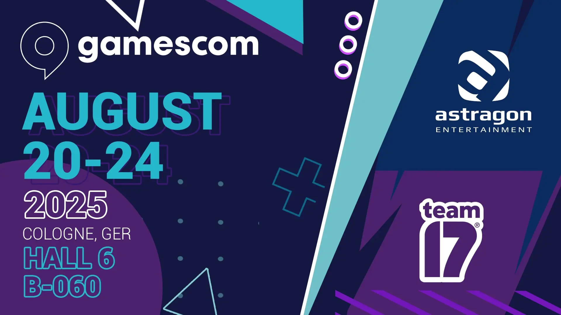 gamescom 2025 mit astragon und Team17