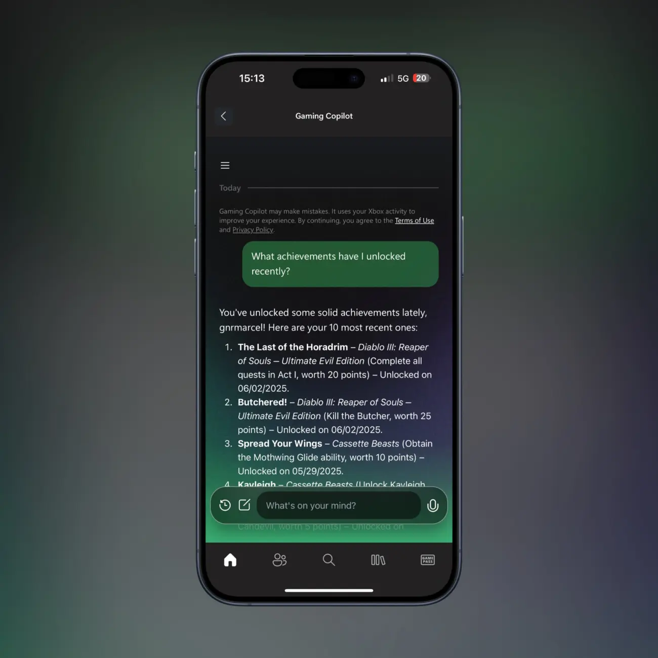 Xbox App - Gaming Pilot