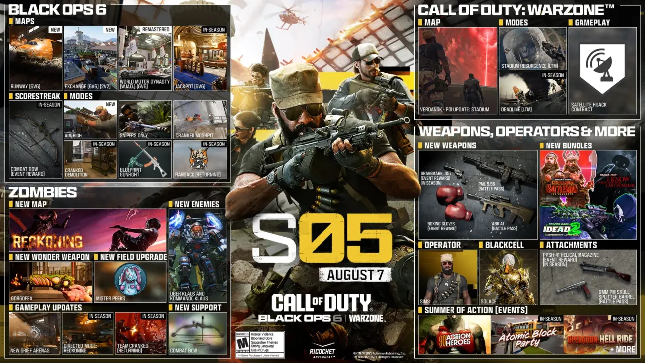 Call of Duty: Black Ops 6 & Warzone Season 05