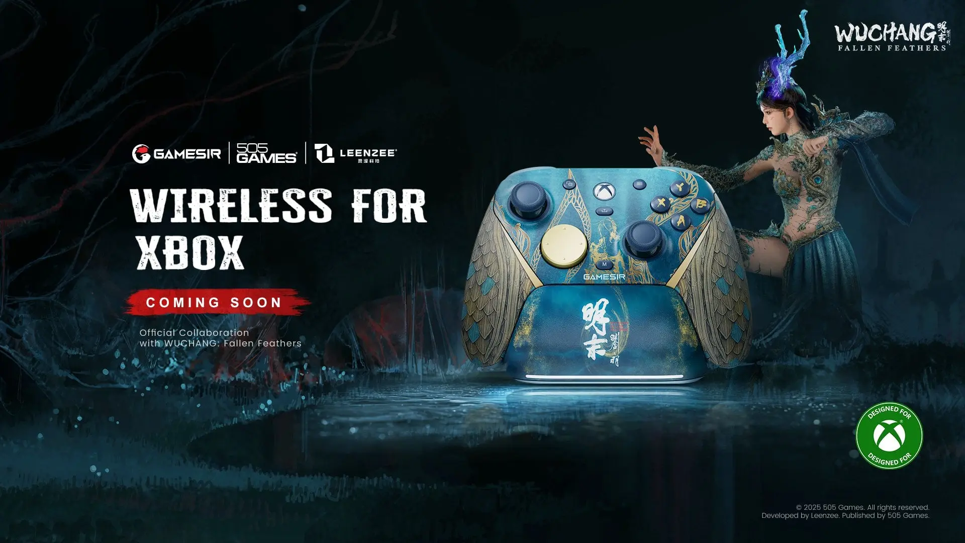 GameSir präsentiert Xbox-Controller im WUCHANG-Design
