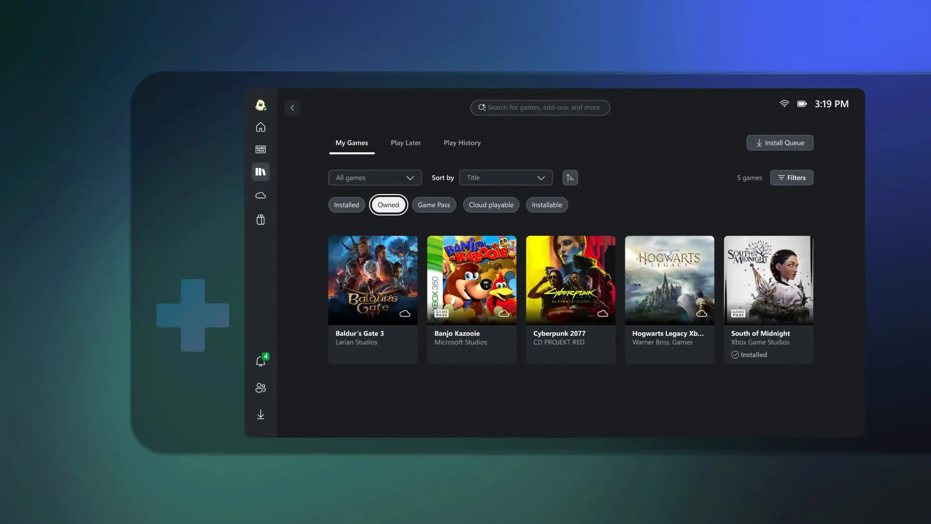 Xbox Series X|S: Einfacher Zugriff auf Cloud-Games und Geräte-übergreifenden Verlauf für Xbox Insider