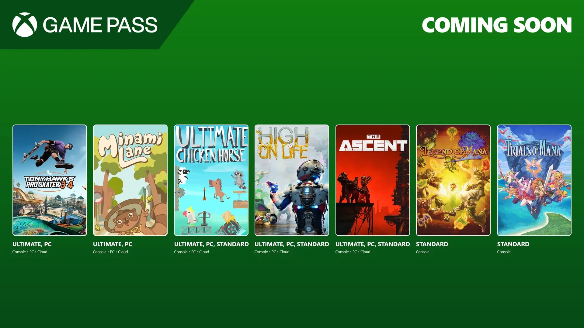 Xbox Game Pass im Juli 2025