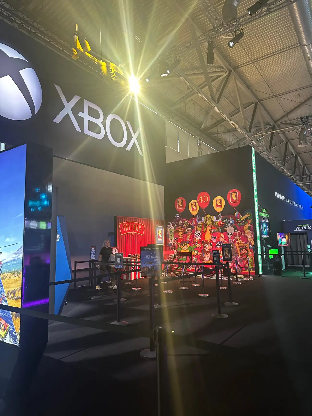 Xbox-Stand auf der gamescom 2025