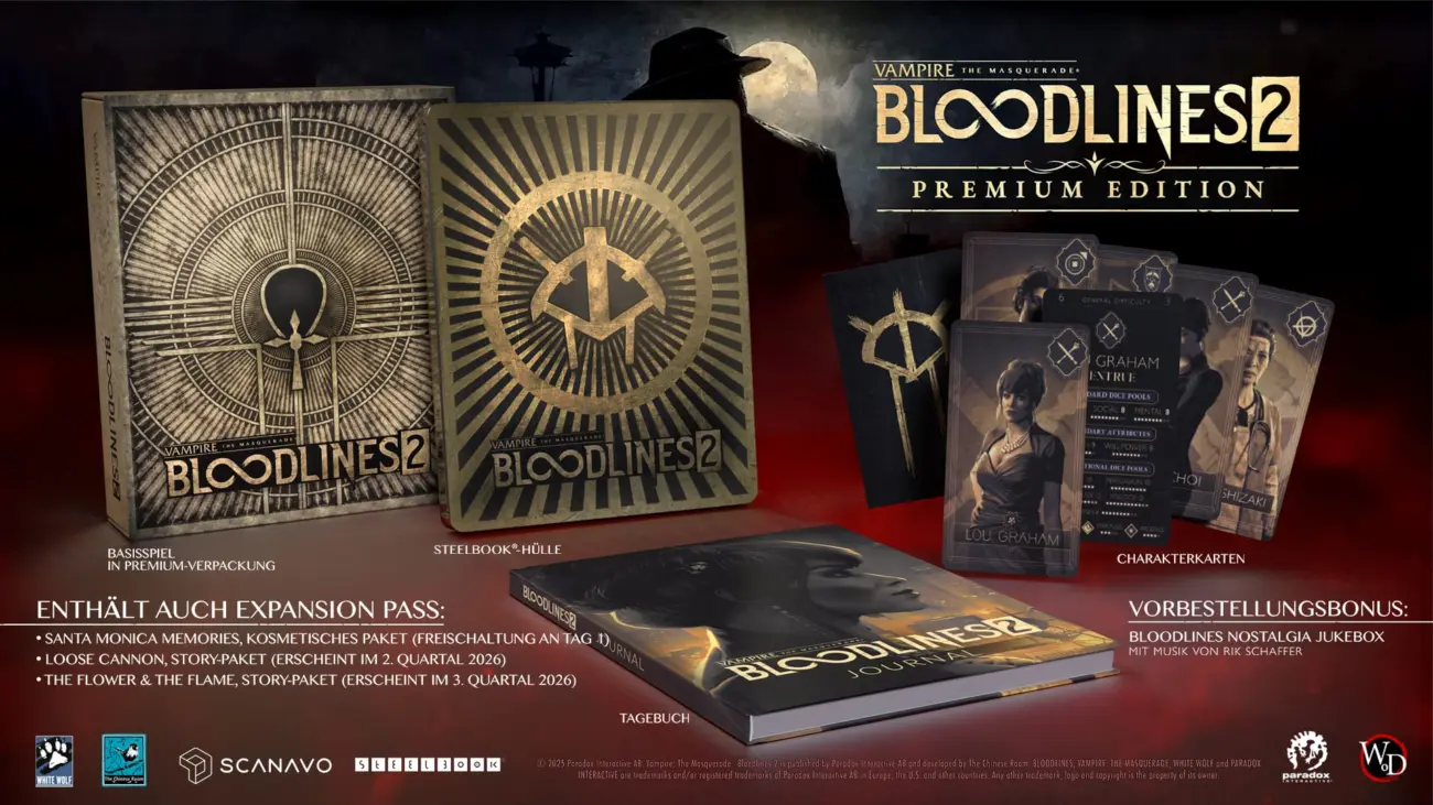 Vampire: The Masquerade – Bloodlines 2 Premium Edition