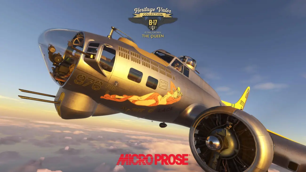 Microsoft Flight Simulator - B-17G Flying Fortress