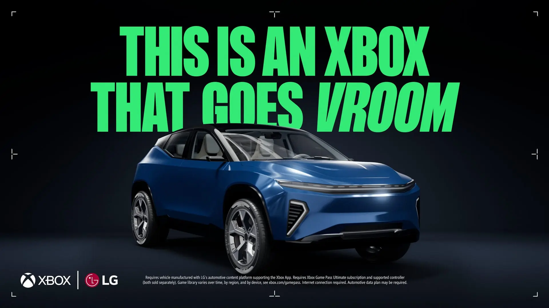 This is an Xbox - Xbox Cloud Gaming im Auto mit LG