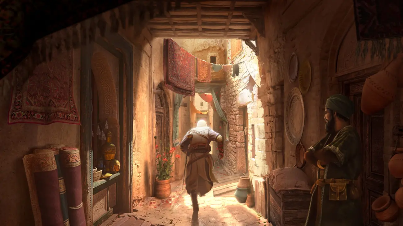 Assassin’s Creed Mirage: Valley of Memory Konzeptzeichnung