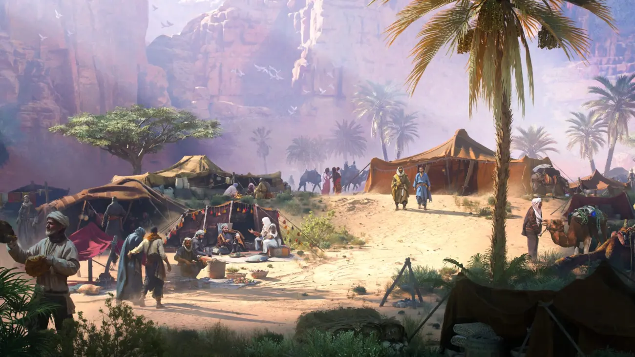 Assassin’s Creed Mirage: Valley of Memory Konzeptzeichnung