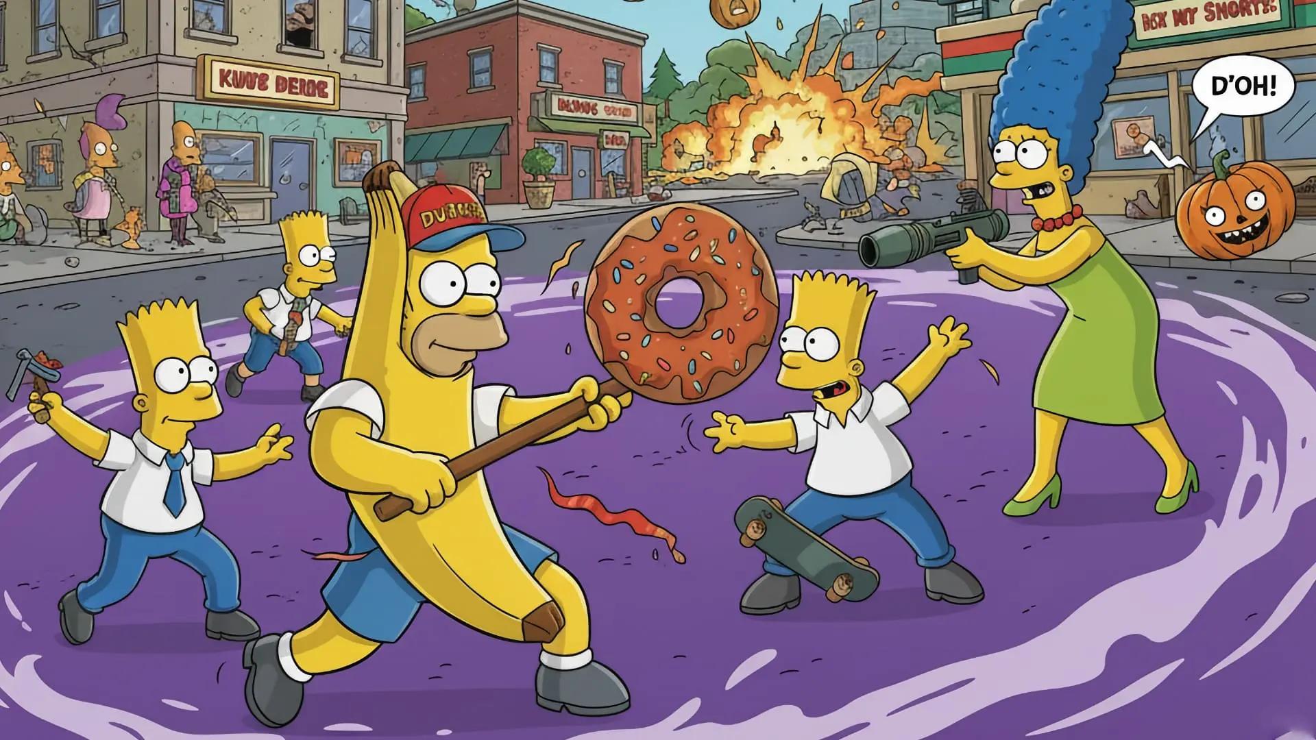 Fortnite x Die Simpsons